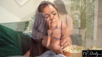 Diana Rius Celebrates Her Birthday with Whipped Cream Boobs and Passionate POV