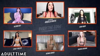 Angela White's Intimate Edging Challenge with Alison Rey & Kenna James