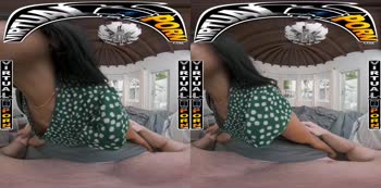 Ember Snow's Asian Anal Quickie in Stunning 60FPS VR