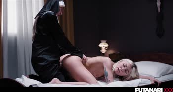 Blonde Nun's Futa Fantasy: Chloe Temple and Clara Trinity Unleash the Passion
