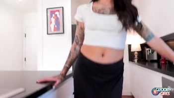 GROOBYGIRLS - Chloe Jordan Flaunts Her Tempting Sexy Body