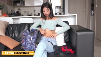 Ravishing Latina Teen (18+)'s Big Booty Anal Ride