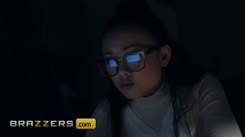 Lulu Chu's Writer's Block Solved by a Sensual Threesome with Angela White & Dante Colle