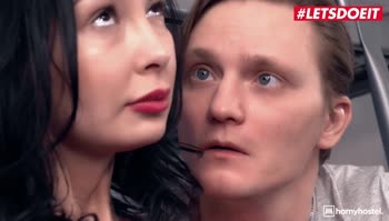 Surprise Fuck in the Dorm: Petite Brunette's Big Booty Bonanza