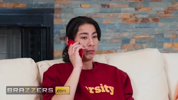 BRAZZERS - Lulu Chu Turns Up The Heat As Kyle & David Compete For Her Attention In A Steamy 3some