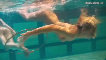 Petite Russian Mermaid Seduces Underwater