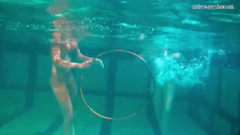 Petite Russian Mermaid Seduces Underwater