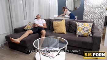 Russian Teen (18+) Emmi Accel Seduces Stepbrother in Taboo Tryst