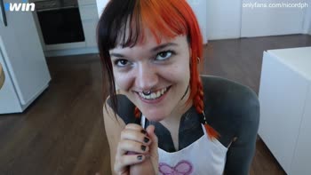 Nicordph's Petite Latina Stepsis Gets Naughty When Home Alone