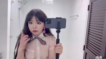 Kikifourever's Asian Beauty in Clear School Uniforms