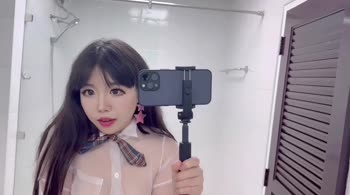 Kikifourever's Asian Beauty in Clear School Uniforms