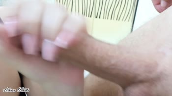AlissaWhite1's Hot POV Blowjob - Big Dick and Juicy Ass
