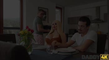 Steve Q's Blonde Bimbo Fantasy with Bibi Bugatti