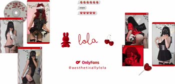 Aesthetically Lola - Lola's First Fishnet Footjob: A Romantic Adventure