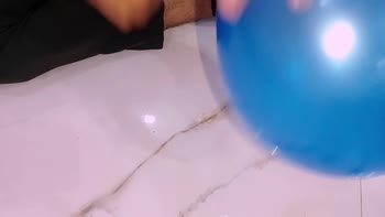 Foxmaxporn's Balloon Sex Frenzy at Home