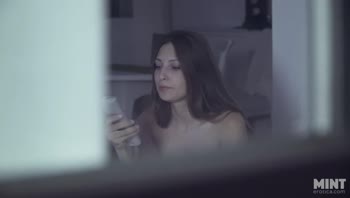 Talia Mint - Talia's Secret: Voyeur Spy Neiour Window Panty Stuffing Fun
