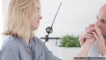 Cute Blonde's Anal Adventure: A European Delight