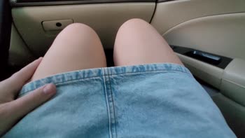 Picked Up Perfection: Public Touch and Masturbation of a College Cutie