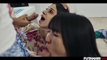 Futa Fever Ignites Wild Japanese Orgy