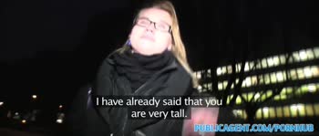 PublicAgent Blonde College Student Takes a Stranger Home for Sex