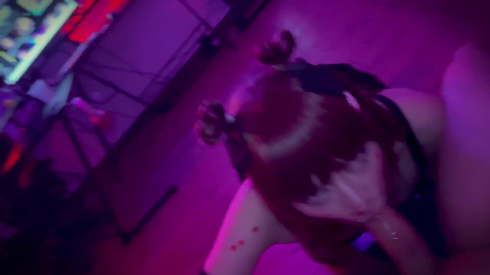 Big-assed Goth Enjoys Anal Sex