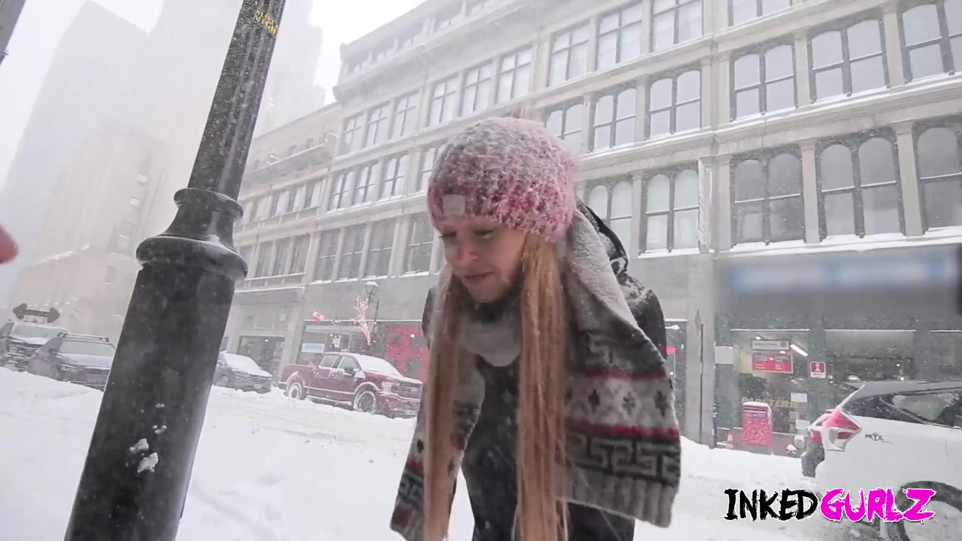 Inked Gurlz - Inked Babes Nailed Hard by a Homeless Dude