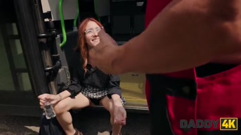 DADDY4K. Let her show tits to your daddy