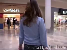 Little April's Teasing Solo: A Softcore POV Masturbation Delight