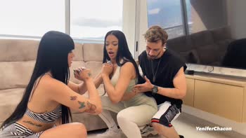 Yenifer Chacon's Sultry Latin Threesome with Mike Zander