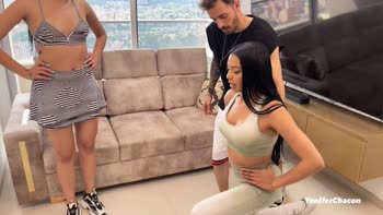 Yenifer Chacon's Sultry Latin Threesome with Mike Zander