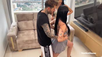 Yenifer Chacon's Sultry Latin Threesome with Mike Zander