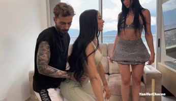 Yenifer Chacon's Sultry Latin Threesome with Mike Zander