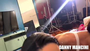 Danny Mancini's Steamy POV Threesome with Big Ass Latina Luiza