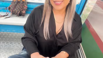 Naty Delgado's Public Cowgirl Ride Ends in a Craving Creampie