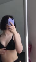 RexxieWixxie's Sizzling Solo: Perky Teen (18+) Squeezes Her Perfect Breasts