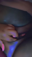 mad_slut - Mad Slut's Perfect Pink Ebony Pussy in POV Masturbation