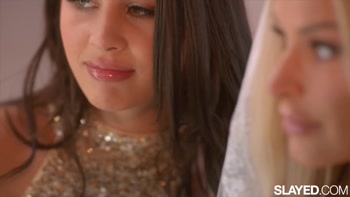 SLAYED Kylie Helps Bride to be Emma Relax In The Best Way