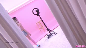 Blonde Teen (18+) Brat Swallows Cock in Casting Audition