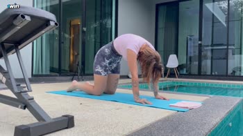 SkinLovers' Step Sis Yoga Session Turns Naughty