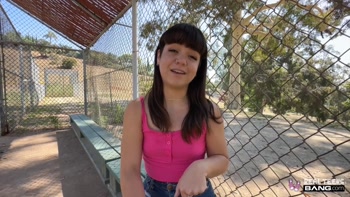 Mochi Mona's Wild Outdoor Adventure: Brunette Teen (18+) Fucks Like A Pro