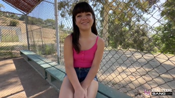 Mochi Mona's Wild Outdoor Adventure: Brunette Teen (18+) Fucks Like A Pro