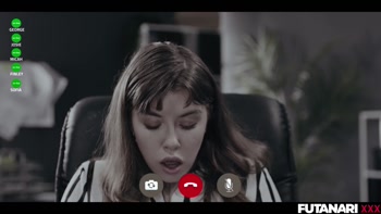 Eden Ivy's Office Surprise: Sata Jones Gets A Creampied Blowjob