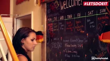 Jolee Love's Surprise Anal with Huge Tits at the Horny Hostel