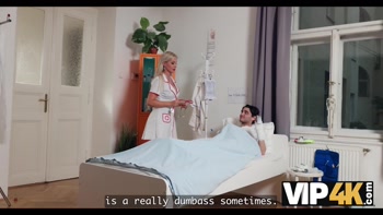 VIP4K. MILF Nurse Helps Cure Dick