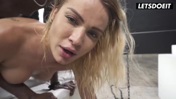 I Was Getting My Pussy Fucked So Deep I Could Barely Stand... So He Put Me on My Knees and Used My Mouth
