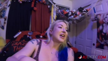 Leya Falcon's Tattooed Bliss: Solo Fun in High Def