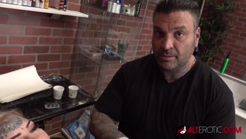 Amber Luke's Tattooed Temptation: Masturbating Delights