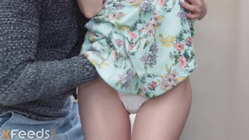 Nelya Jorden's Sweet Brunette Bliss: Teen (18+) Blowjob and Cream Pie