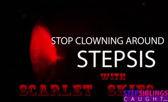 Codey Steele Seduces Stepsister Scarletskiesxxx in Halloween POV