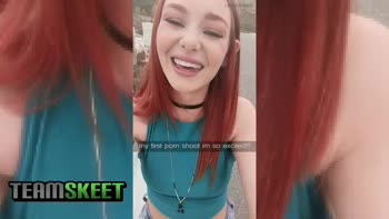 Lacy Lennon's Firecrotch Frenzy: Devoured by a Huge Cock